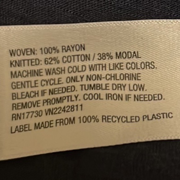 AVA&VIV, V-Neckline, Button Down, Roll-Up Sleeves Top, Blue, Size 4X - Picture 8 of 8